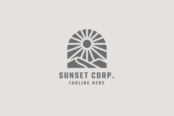 Download Sunset Corp. Pro Logo Templates - Logo templates Collection