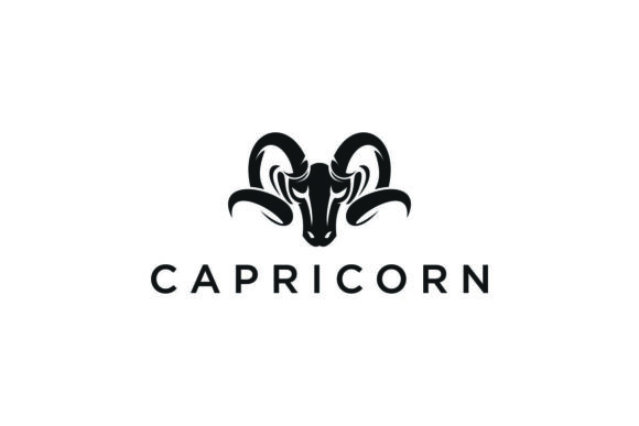 Download Capricorn Zodiac Logo Design Modern - Modern Collection