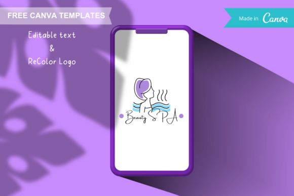 Download Canva Logo Templates - Hot Shower Logo - Logo templates Collection