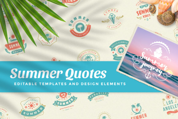 Download Summer Holidays Emblems &amp; Badges - Emblem Collection