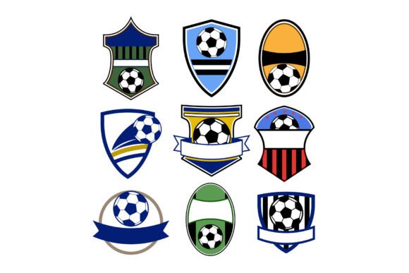 Download Collection of Soccer Emblems and Footbal - Emblem Collection