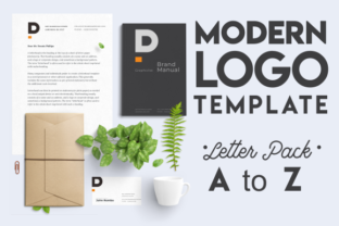 Download Modern Minimal Logo Template Letter Pack - Modern Collection