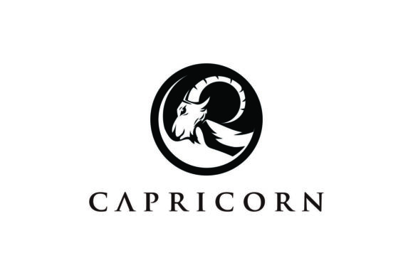 Download Capricorn Zodiac Logo Design Modern - Modern Collection
