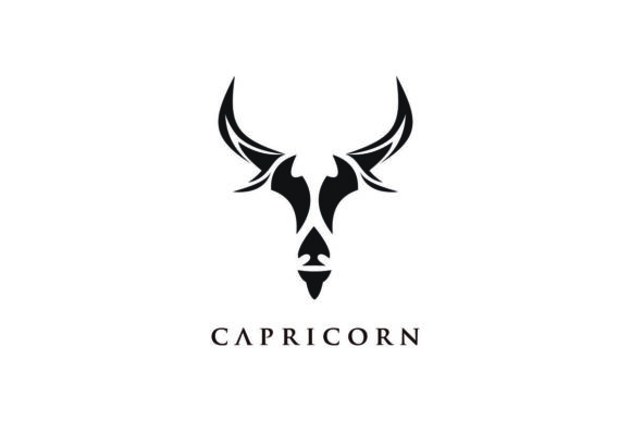 Download Capricorn Zodiac Logo Design Modern - Modern Collection
